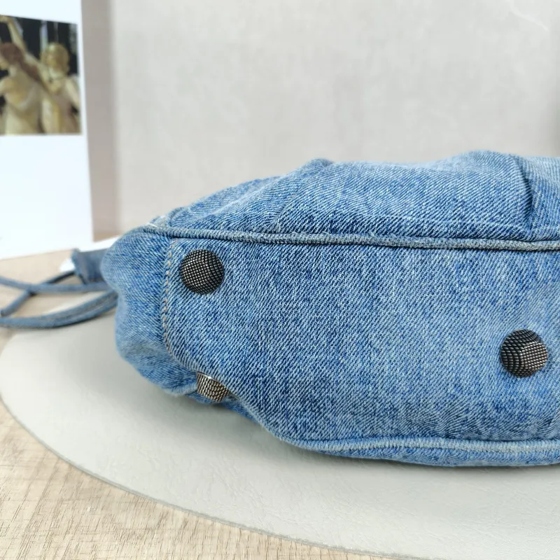 BALENCIAGA Crossbody Bag LE CAGOLE Blue Small33 × 8.5 × 16 cm — detail view 8 of 13