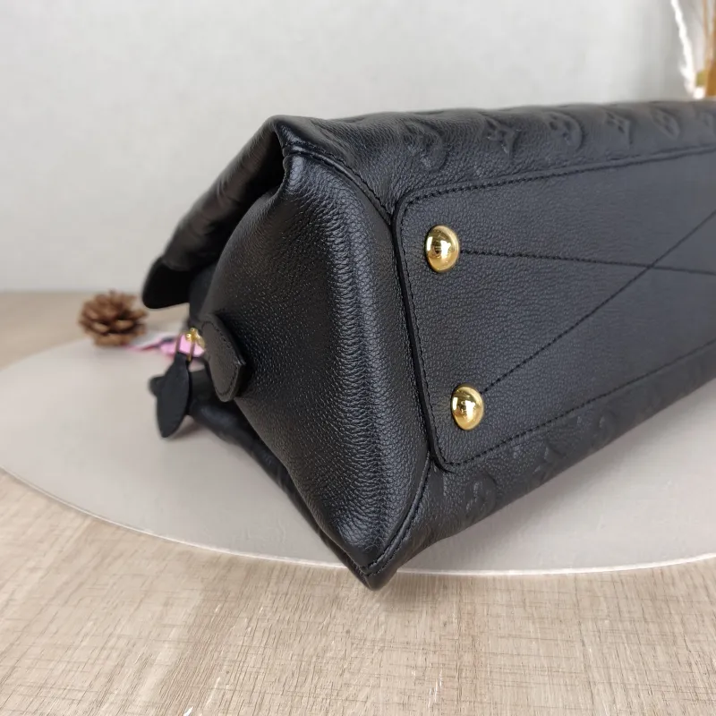 Louis Vuitton Top Handle Bag VOSGES Top Handle Crossbody Bag Black Calfskin One Size 35 × 13 × 22 cm — detail view 3 of 12