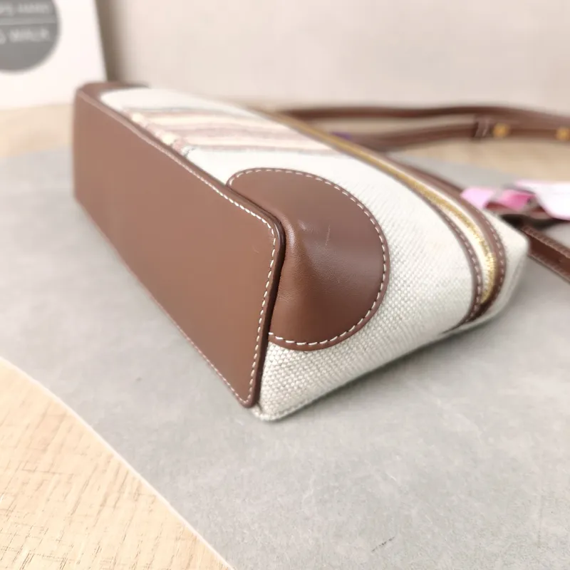 Loro Piana Crossbody Bag Extra Pocket L19 Colorblock Canvas One Size 19 × 7 × 11.5 cm — detail view 5 of 13