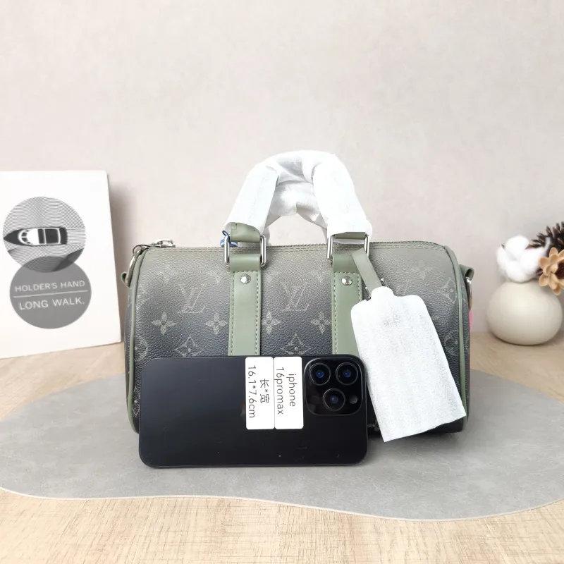 Louis Vuitton Crossbody Bag Keepall 25 PVC Medium 25 × 11 × 15 cm — cover view 3 of 6