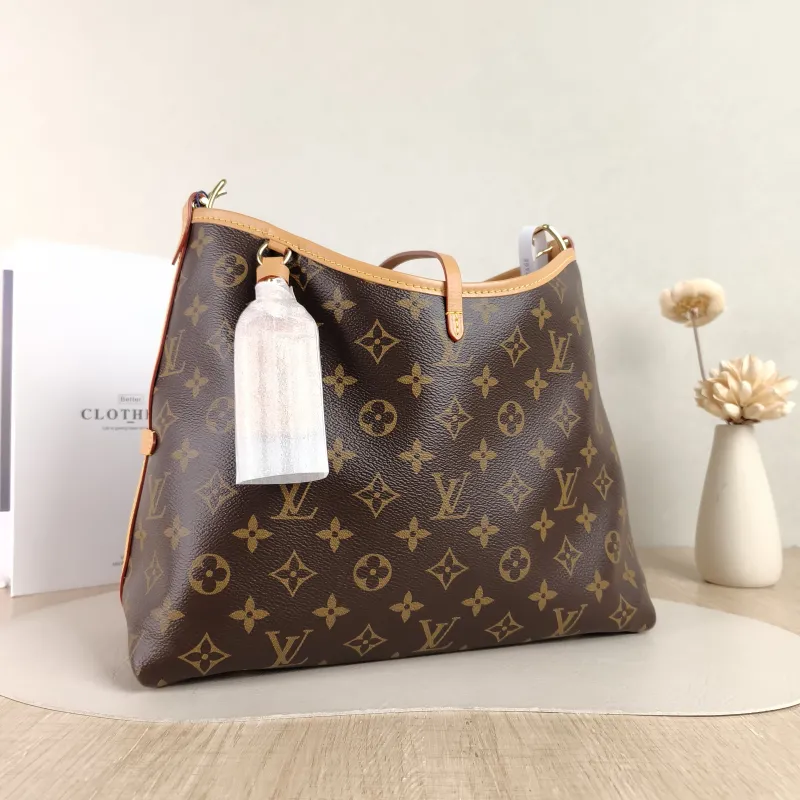 Louis Vuitton Crossbody Bag Carryall Monogram PVC Small 29 × 12 × 24 cm — cover view 3 of 5