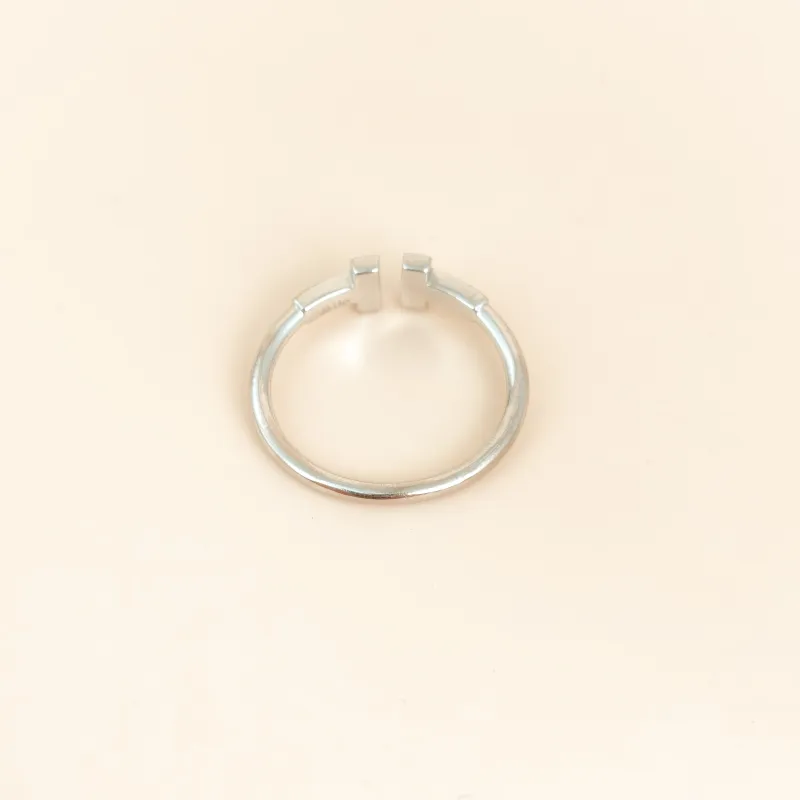 Tiffany&Co. Ring TC ollection 18KW hite Gold Diamond 18KW hite Gold Diamond One Size 54 — cover view 5 of 8