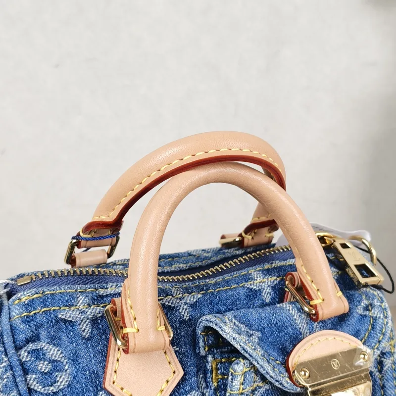 Louis Vuitton Crossbody Bag Speedy Nano Blue Edition nano 16 × 7.5 × 10 cm — detail view 11 of 13