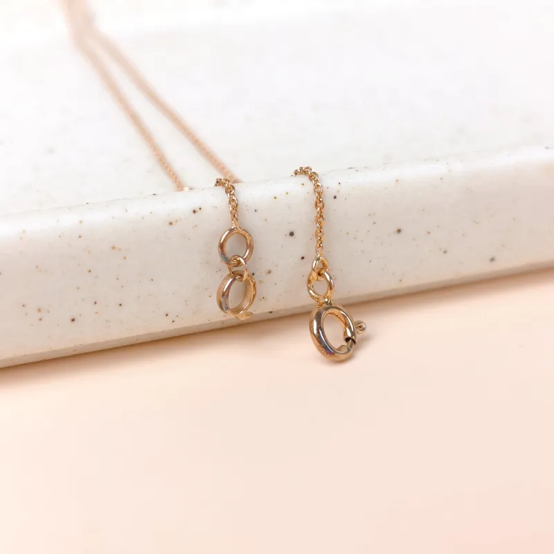 Qeelin Necklace Wulu Collection Necklace White Mother-of-Pearl Diamond18KR ose Gold One Size 40cm — cover view 7 of 8