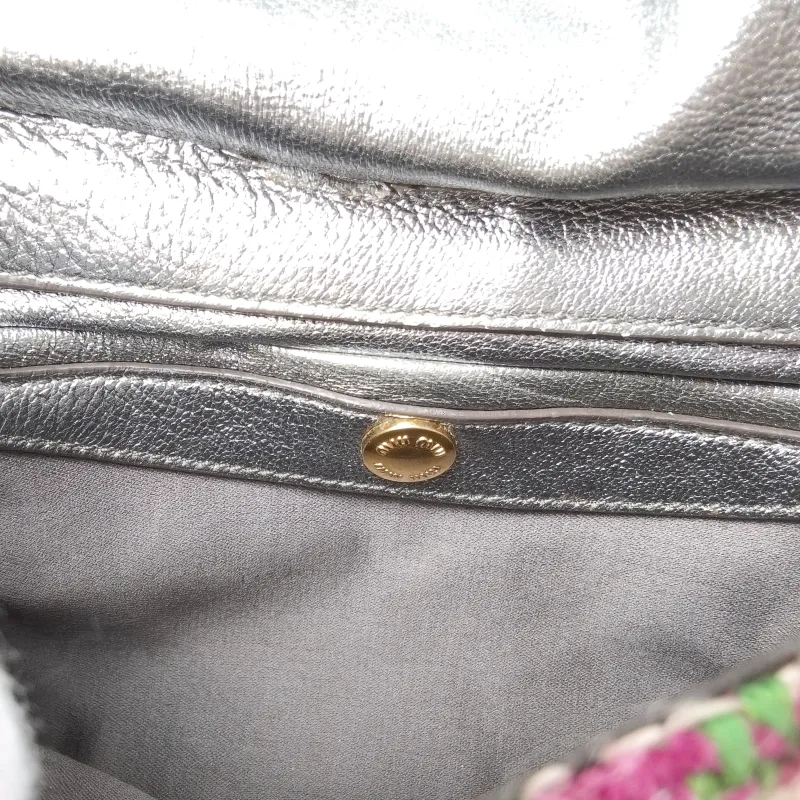 Miumiu Shoulder Bag Green 20 × 5.5 × 14 cm — detail view 7 of 12
