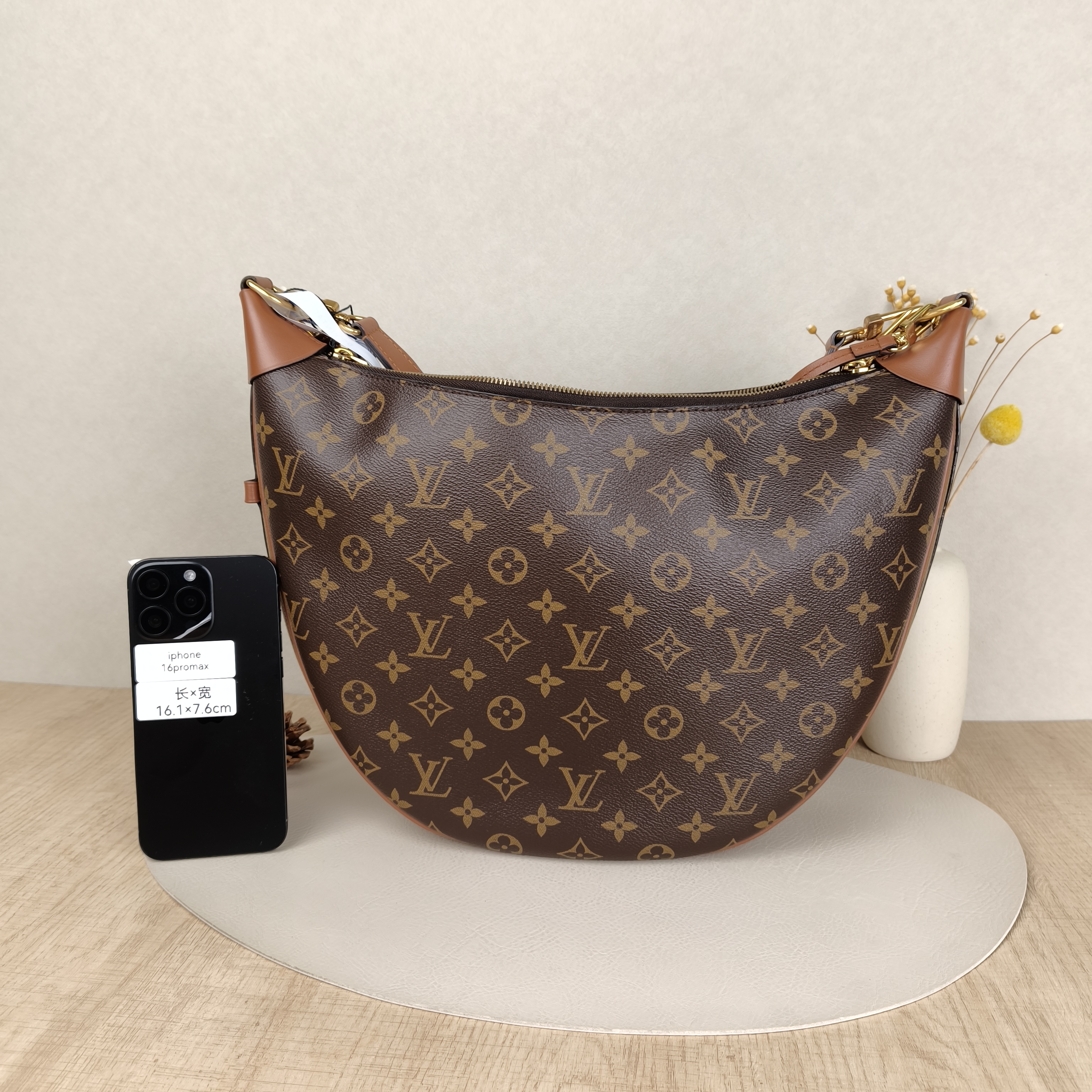 Louis Vuitton Crossbody Bag Loop Hobo — cover view 10 of 10