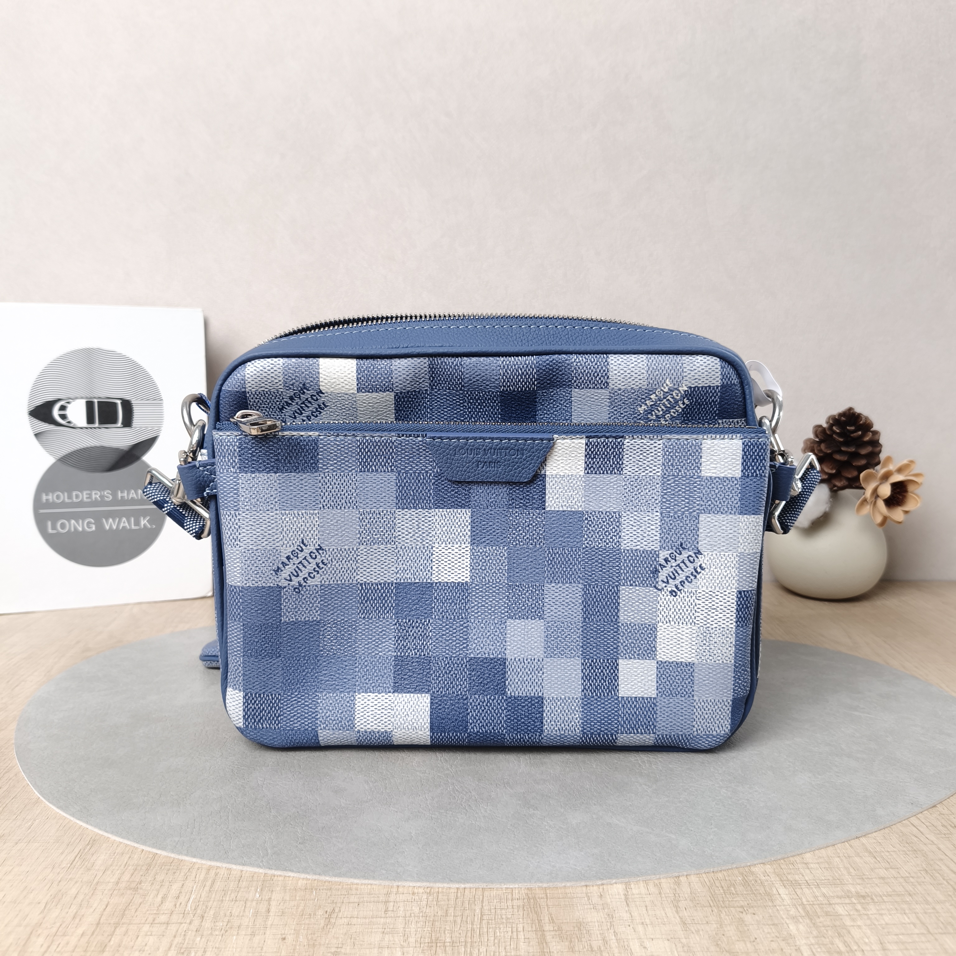 Louis Vuitton Crossbody Bag Trio PVC One Size25 × 7 × 18.5 cm
