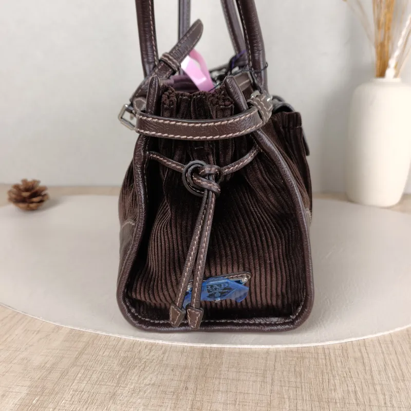 PRADA Shoulder Bag Bonnie Soft Lux Edition Medium 32 × 12 × 15.5 cm — detail view 5 of 13