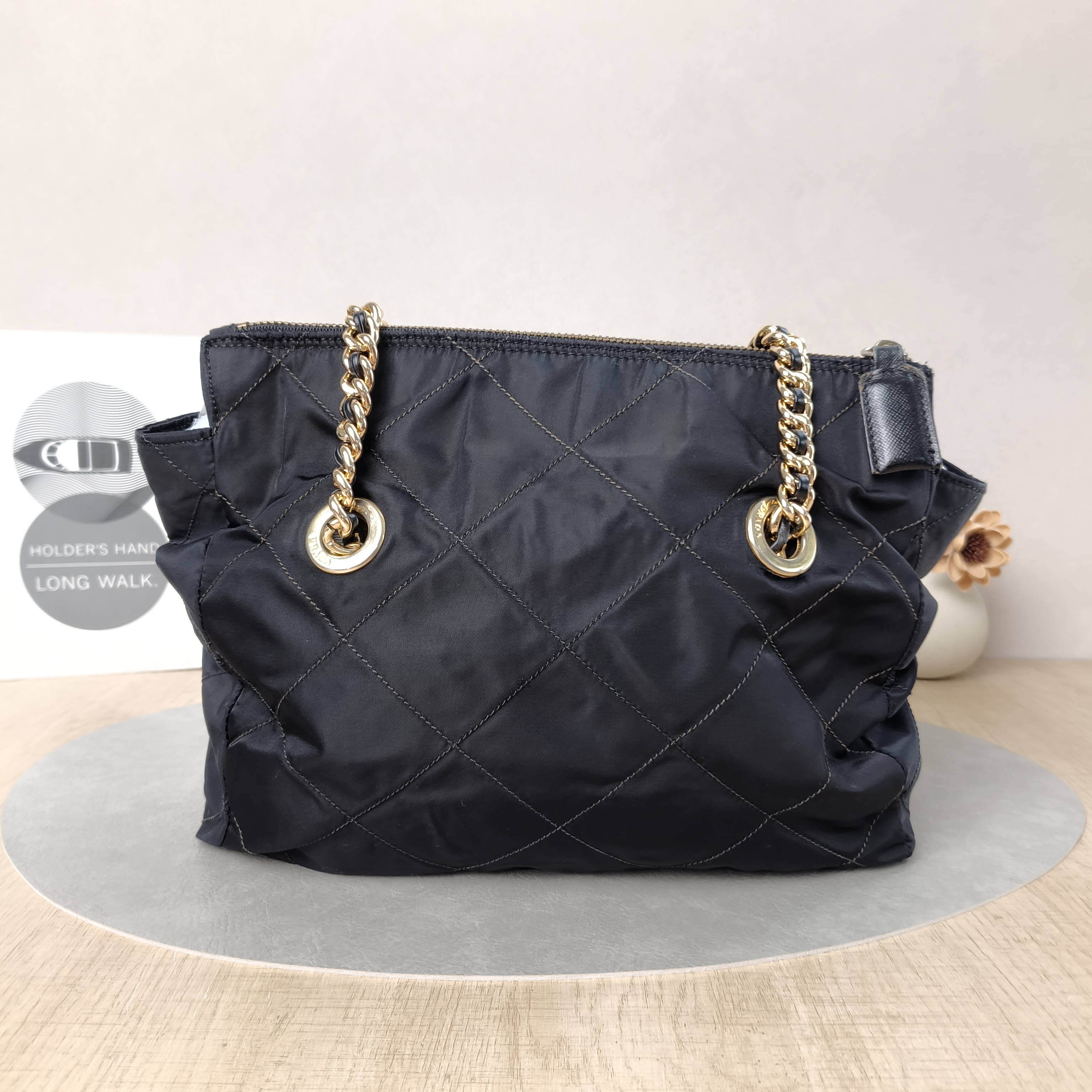 PRADA Shoulder Bag Re-Edition Black Nylon One Size27 × 5 × 23 cm — cover view 2 of 5