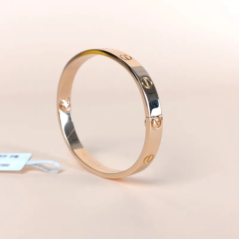 CARTIER Bangle Love Collection Bangle Rose Gold 18KR ose Gold Edition 16 — cover view 9 of 10