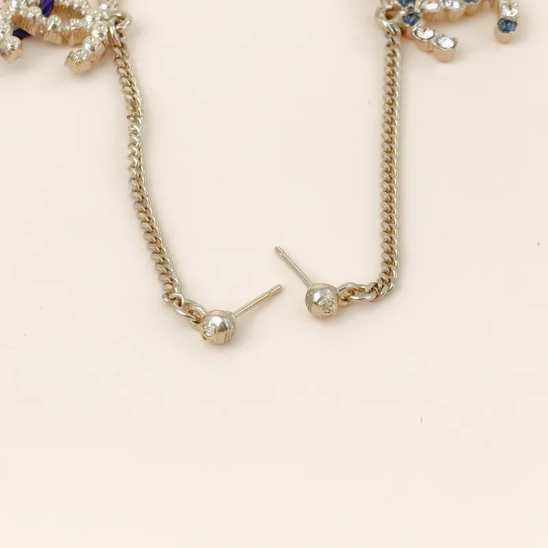 Chanel Jewelry · Earrings Black with Gold-Tone Hardware One Size — cover view 9 of 10