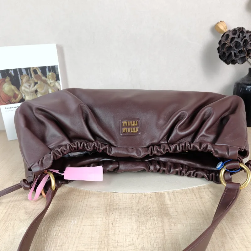 Miumiu Shoulder Bag Joie Shoulder Bag Lambskin 52 × 9 × 23 cm — detail view 7 of 10