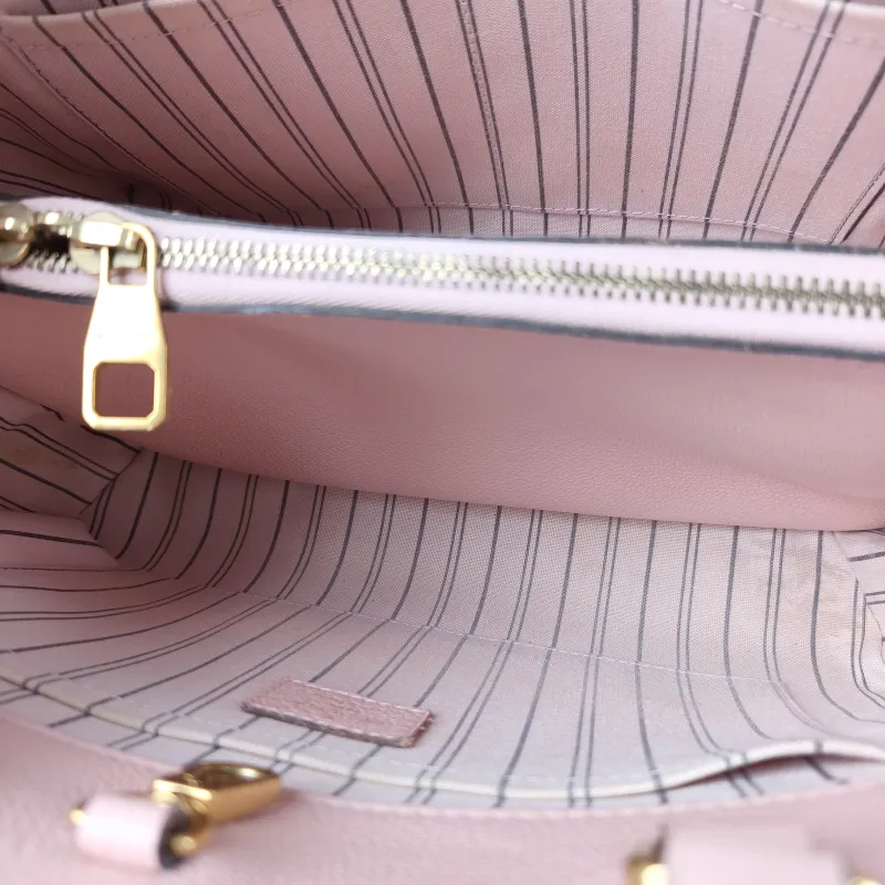 Louis Vuitton Top Handle Bag Montaigne Pink Calfskin BB29 × 13 × 20 cm — detail view 2 of 14