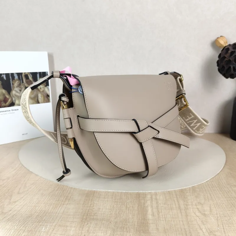 LOEWE Crossbody Bag Gate Calfskin Medium 25 × 11.5 × 19 cm — cover view 3 of 5