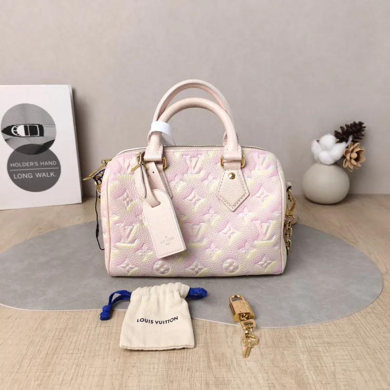 Louis Vuitton Crossbody Bag Speedy20 Calfskin One Size 20.5 × 12 × 13.5 cm — cover view 3 of 6