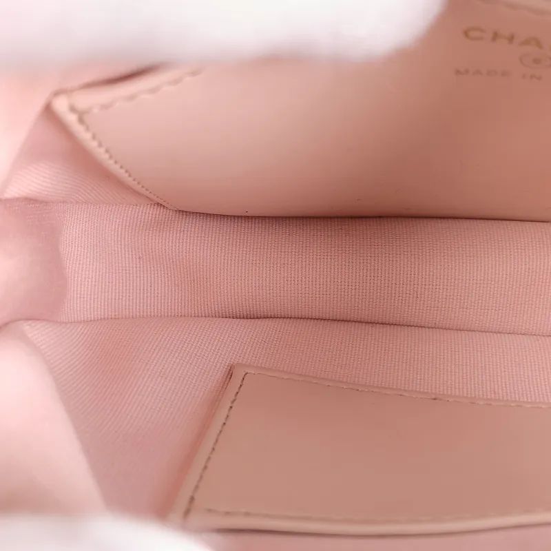 Chanel Shoulder Bag 23k hobo 19 Pink Lambskin 20 × 4.5 × 13 cm — detail view 6 of 13