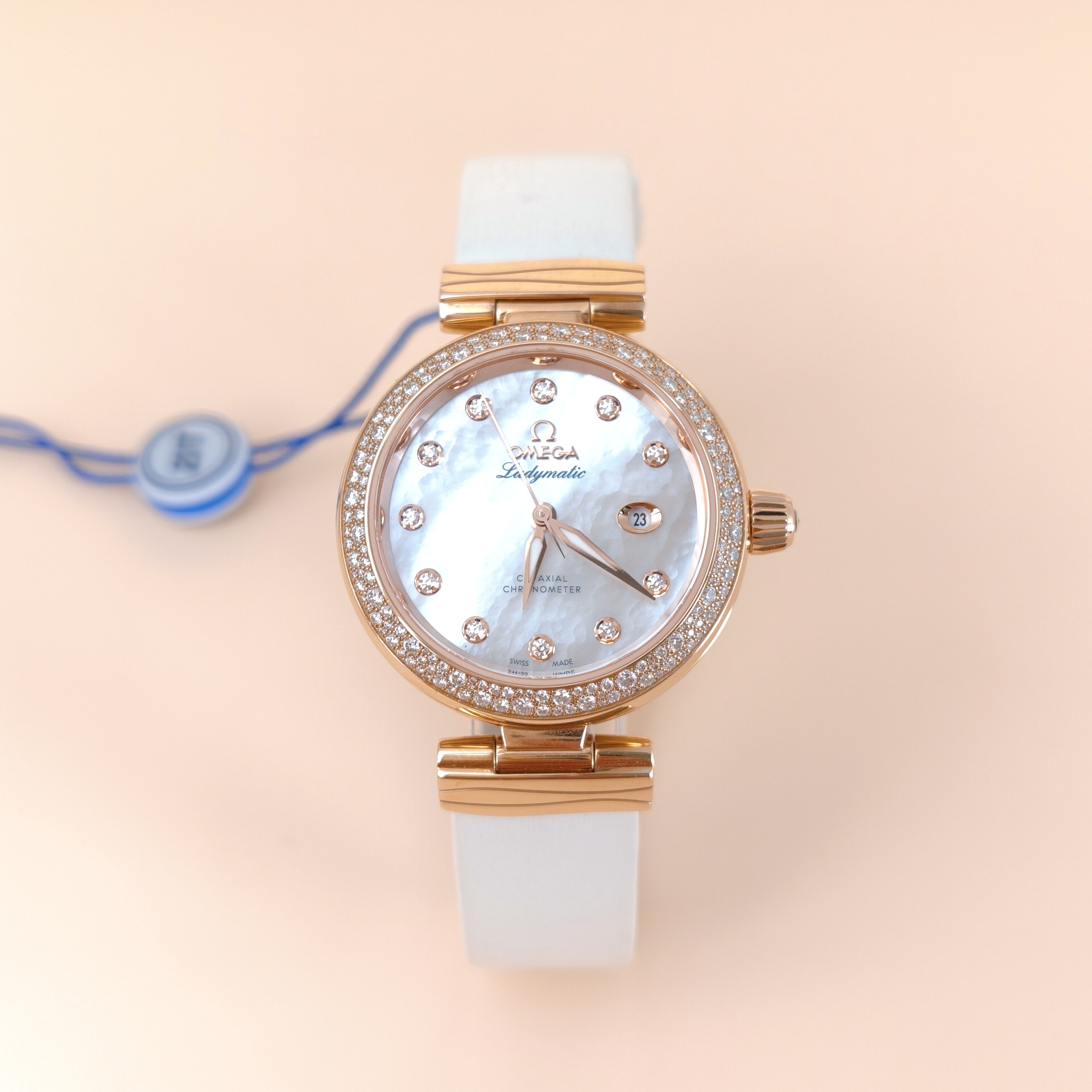 OMEGA Watch Collection Watch Diamond 18KR ose Gold 33mm Watch