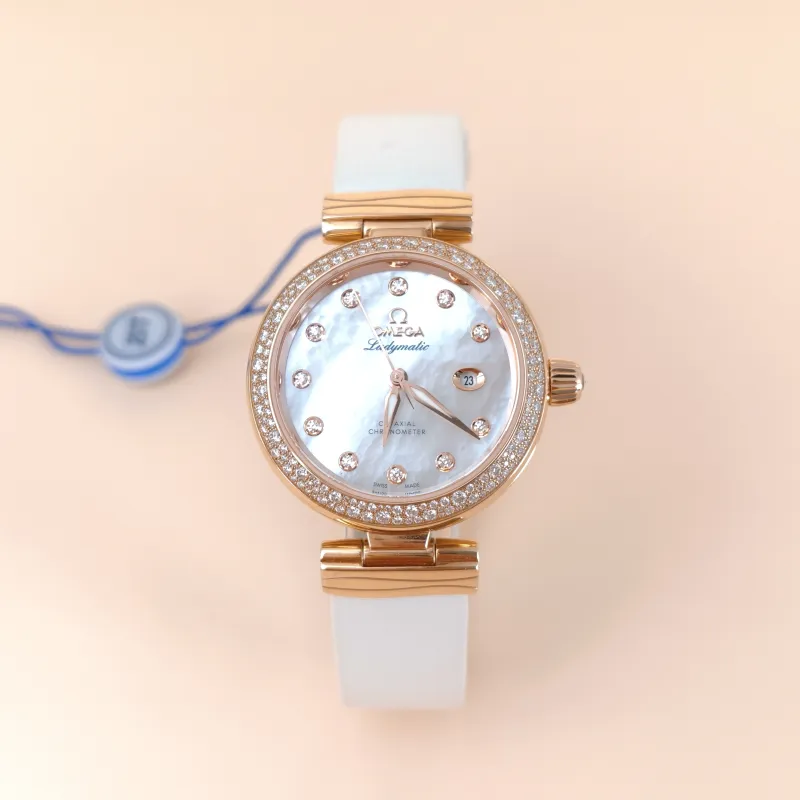 OMEGA Watch Collection Watch Diamond 18KR ose Gold 33mm Watch