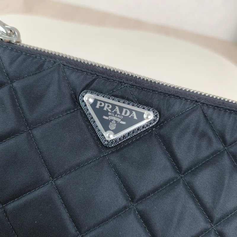 PRADA Crossbody Bag Crossbody Bag Black Nylon One Size23 × 6 × 13 cm — detail view 11 of 11