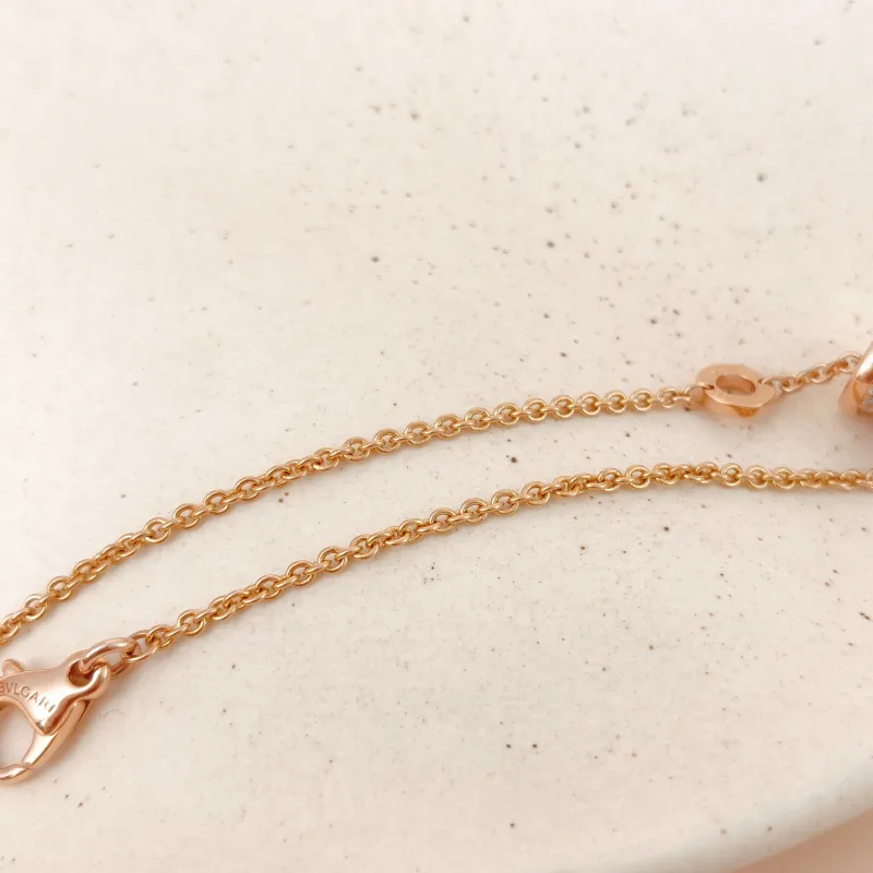 Bvlgari Bracelet B.ZERO1Collection Pavé Diamond Rose Gold Diamond18KR ose Gold One Size 17cm — cover view 2 of 8
