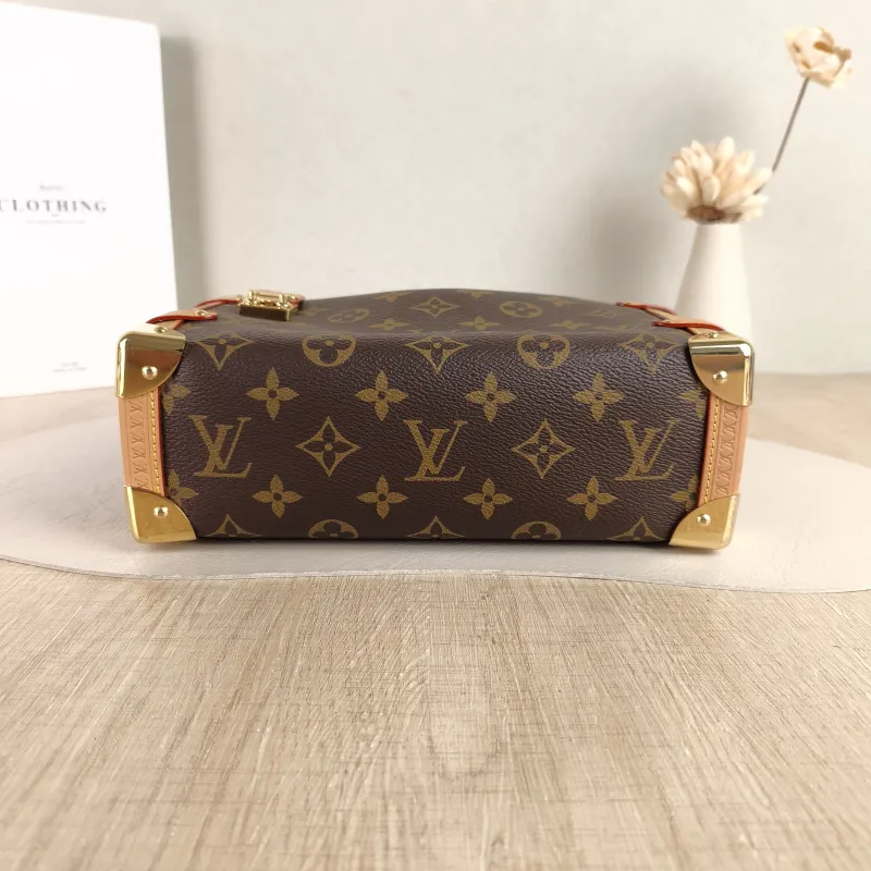 Louis Vuitton Crossbody Bag Side Trunk Box Monogram PVC Medium 23.5 × 8.5 × 16 cm — cover view 3 of 5