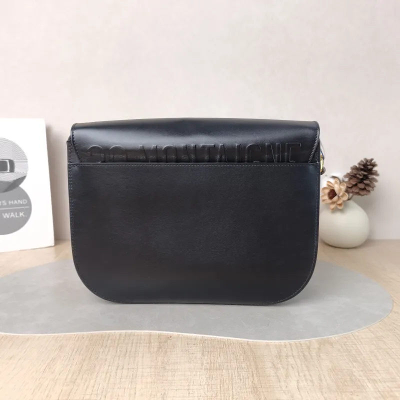 DIOR Crossbody Bag Bobby Black Calfskin Large 27 × 8 × 19.5 cm — cover view 4 of 5