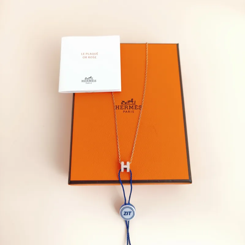 Hermès Necklace Pop HN ecklace Pink mini39cm — cover view 7 of 8