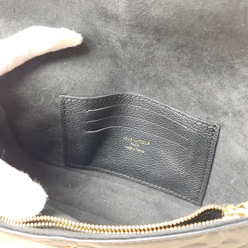 Louis Vuitton Crossbody Bag IVY Black Empreinte Embossed Calfskin Small 23.5 × 4.3 × 12 cm — detail view 11 of 13