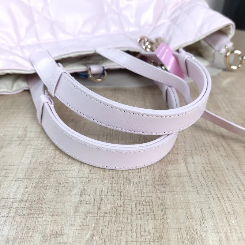 DIOR Top Handle Bag TOUJOURS Pink White Calfskin Medium28.5 × 17 × 21.5 cm — detail view 1 of 10