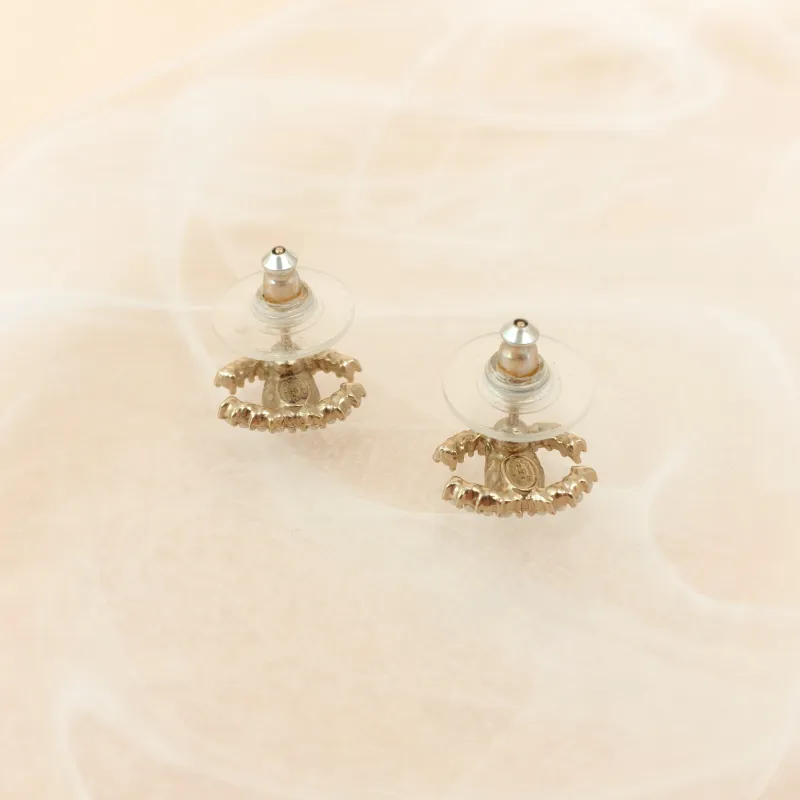 Chanel Earrings c Pearl Earrings Gold One Size — cover view 2 of 6