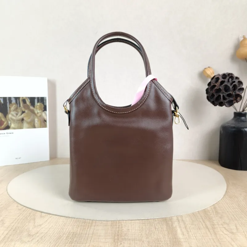 Miumiu Shoulder Bag IVY Tote Shopping Tote Calfskin Mini 20*24 — cover view 3 of 5