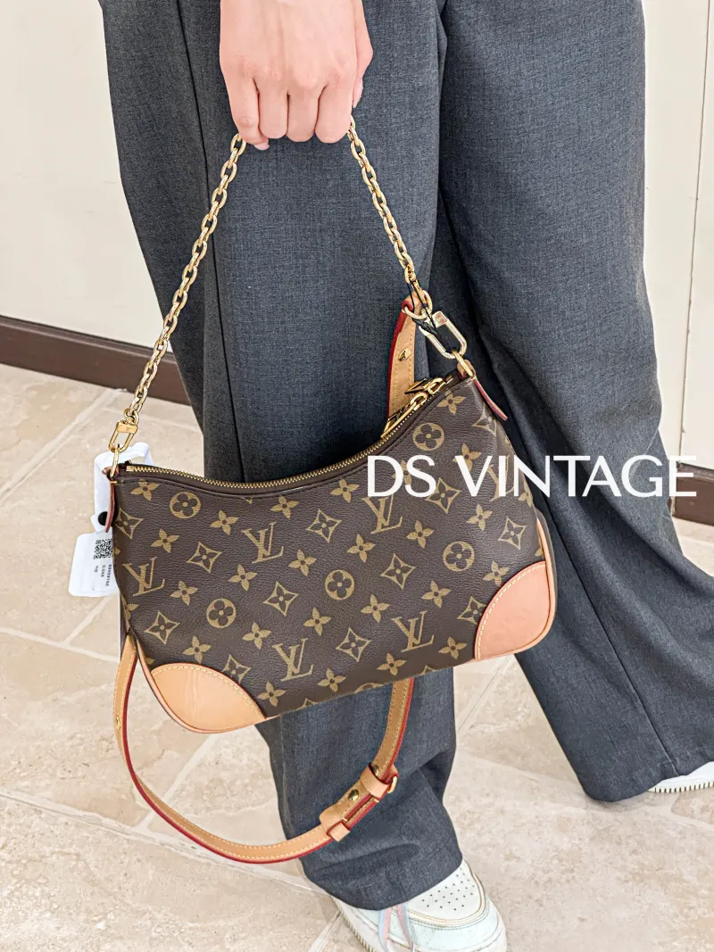 Louis Vuitton Crossbody Bag Boulogne PVC Small26 × 9.5 × 16 cm — on-model view 3 of 6