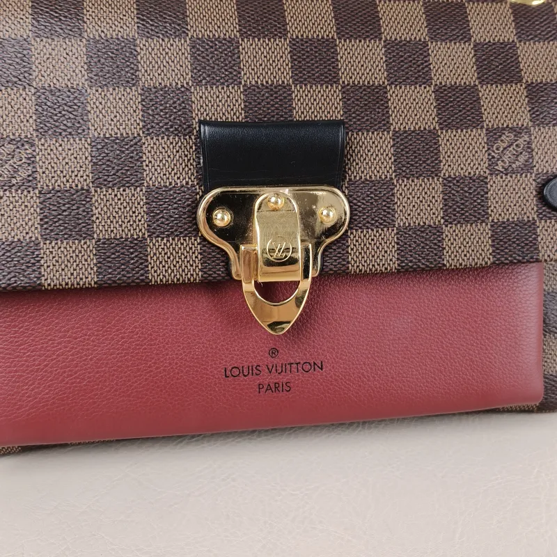 Louis Vuitton Shoulder Bag VAVIN Red · PVC Small 25 × 9.5 × 17 cm — detail view 4 of 14
