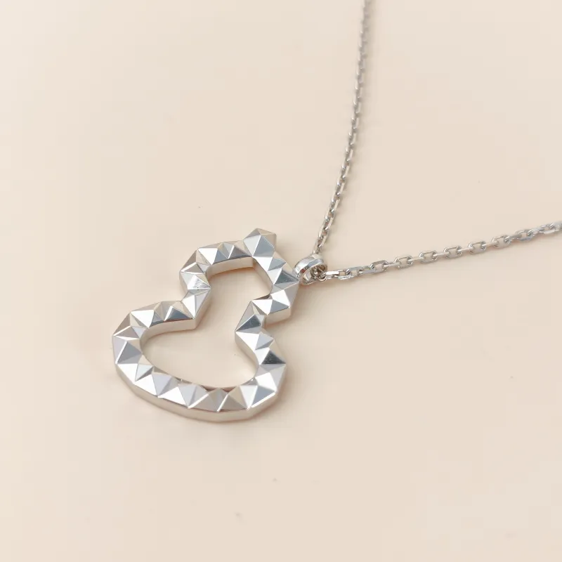 Qeelin Necklace Wulu Collection Necklace White Gold 18KW hite Gold One Size 45cm — cover view 4 of 10