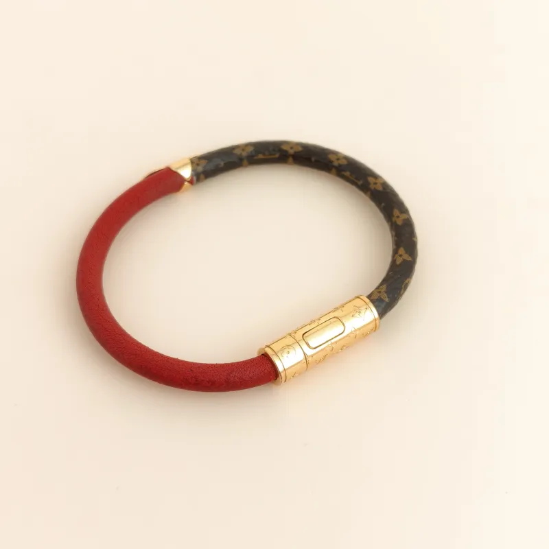Louis Vuitton Bangle Bangle Colorblock PVC · Calfskin One Size 16.5cm — cover view 6 of 6