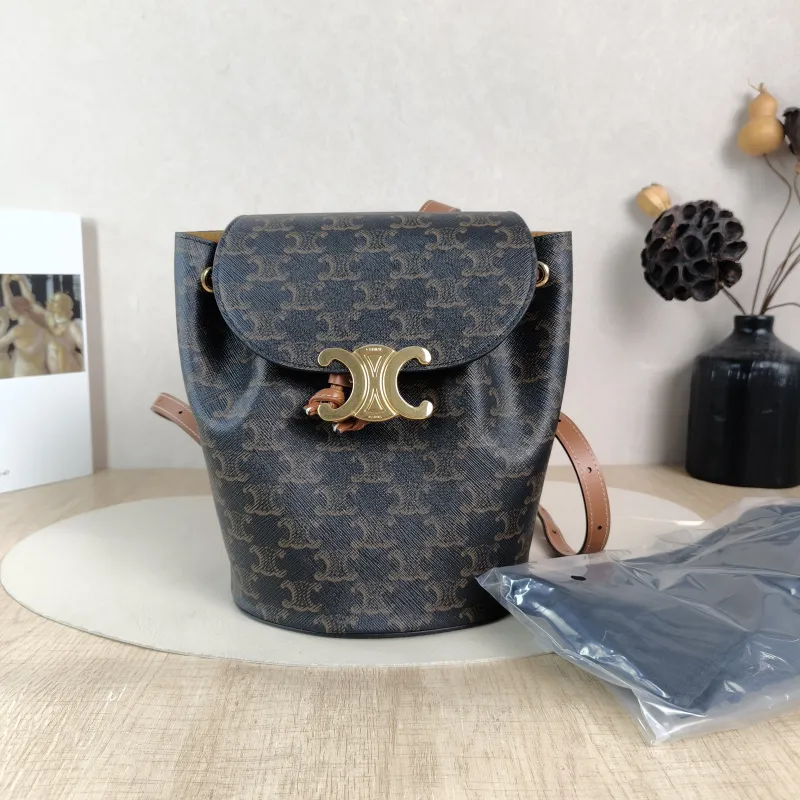 CELINE Backpack BONNIE Backpack Monogram PVC One Size 18 × 13 × 25 cm — cover view 4 of 6