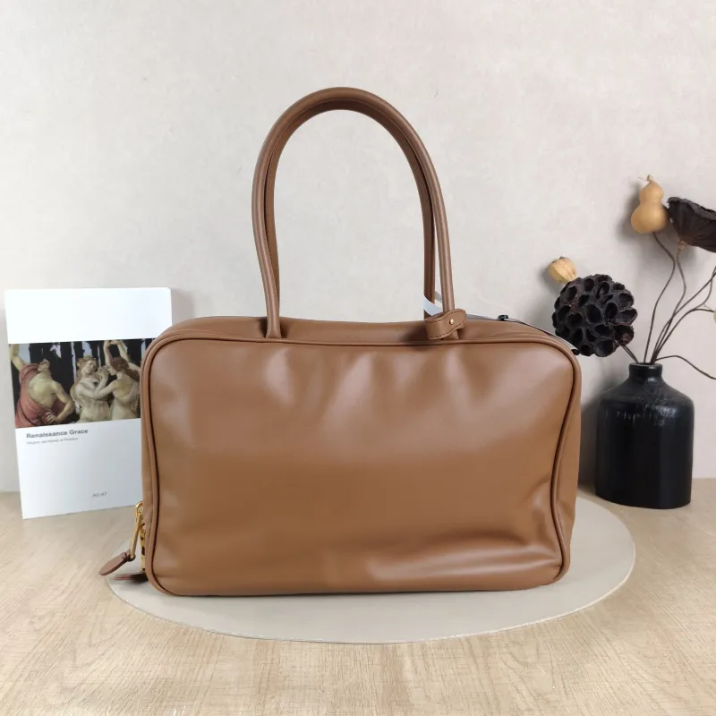 Miumiu Top Handle Bag Beau CC alfskin Large 34 × 10 × 23 cm — cover view 3 of 6