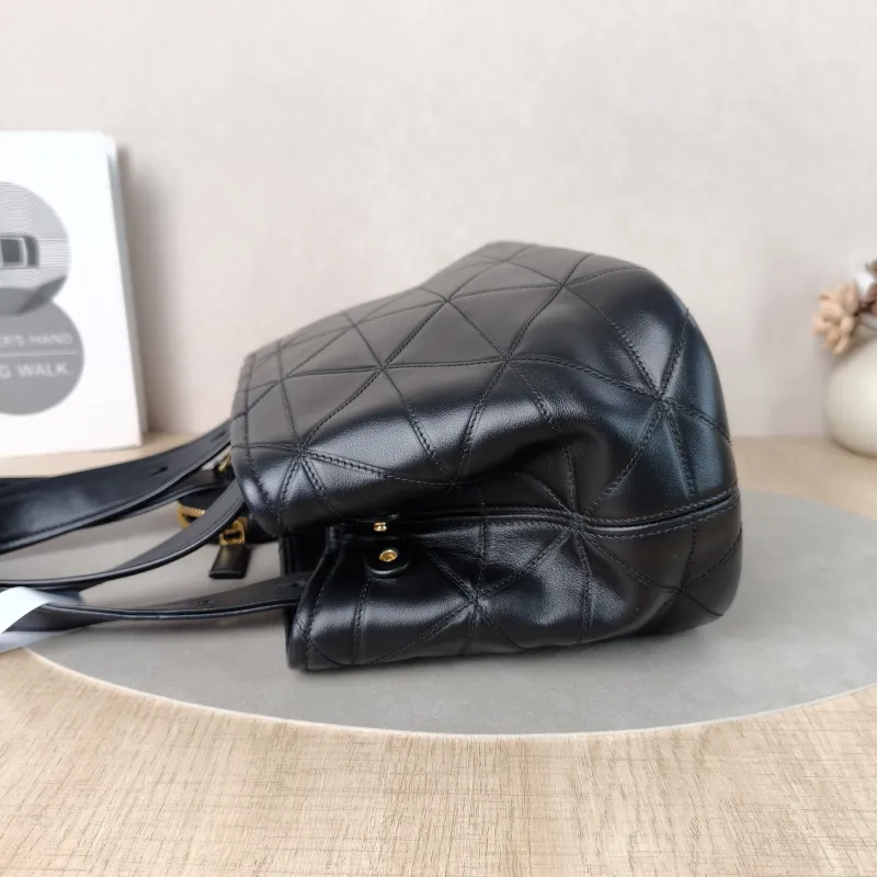 PRADA Top Handle Bag Tote Bag Black Calfskin One Size 29 × 15 × 17 cm — detail view 11 of 14