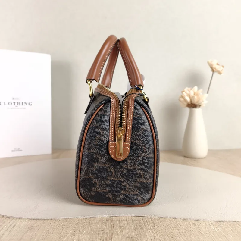 CELINE Crossbody Bag Monogram PVC Small 20 × 10.5 × 15.5 cm — detail view 10 of 10