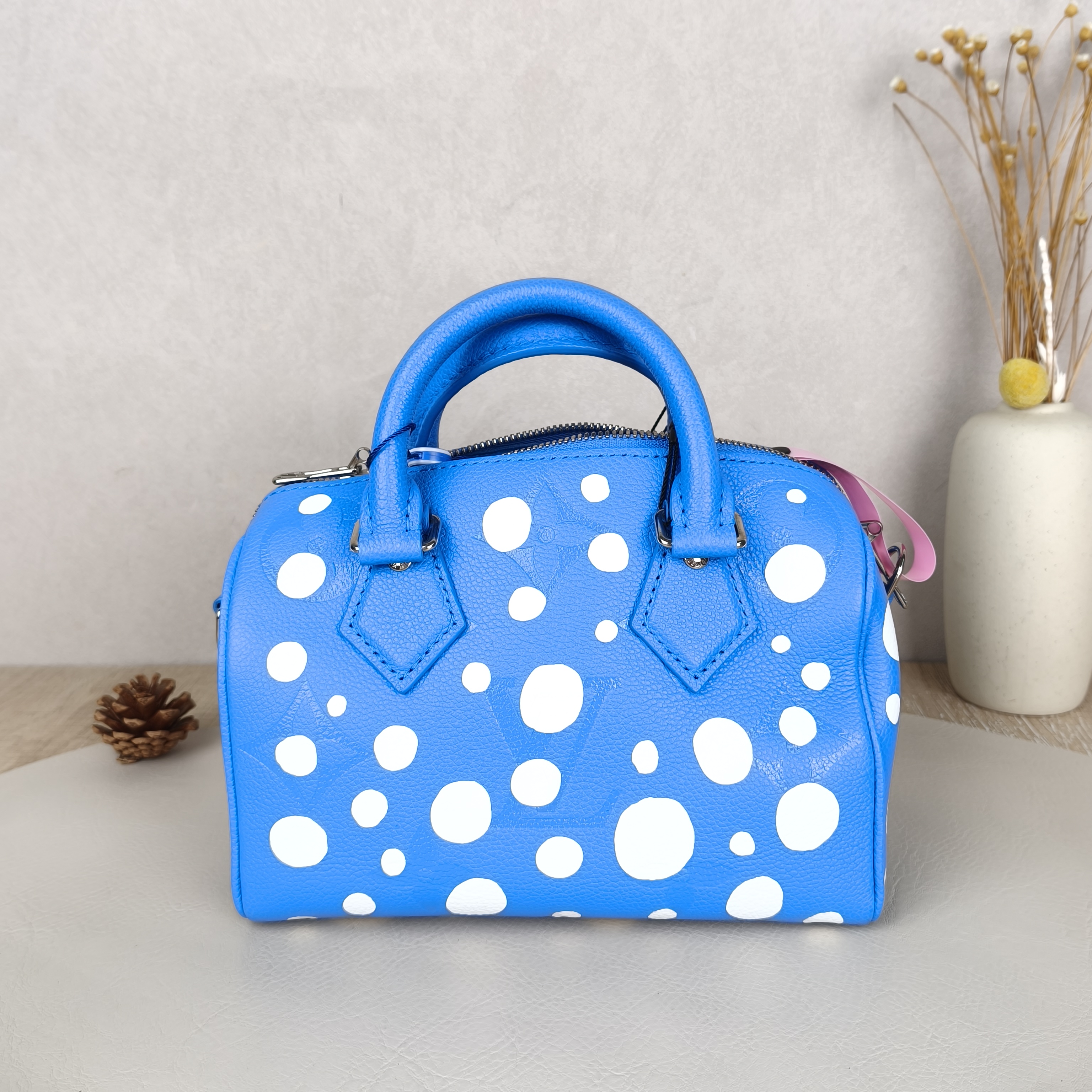 Louis Vuitton Crossbody Bag Speedy20 - Calfskin Small20.5 × 12 × 13.5 cm — cover view 10 of 10