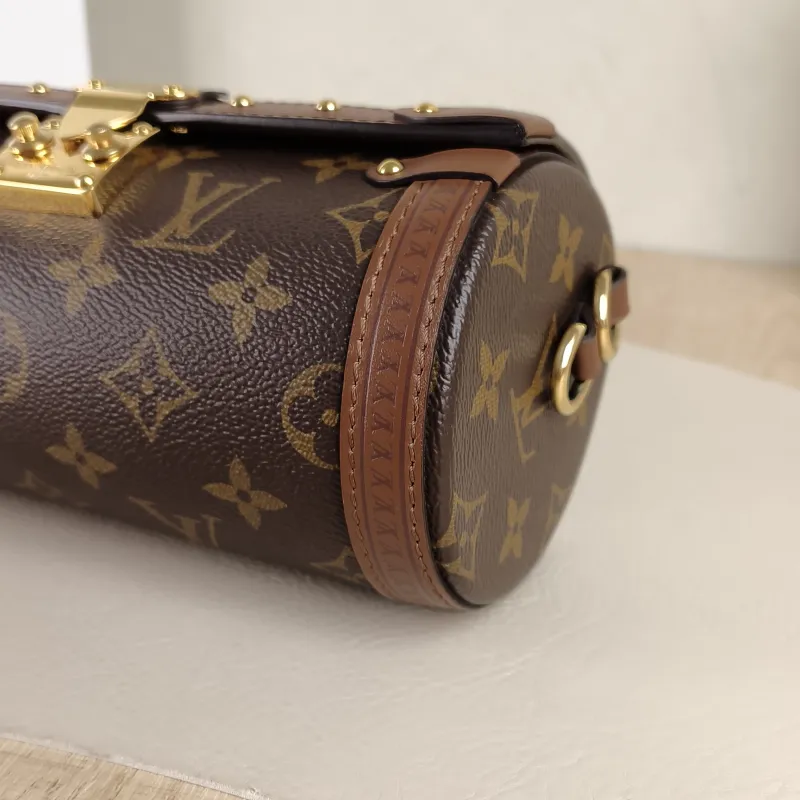 Louis Vuitton Crossbody Bag Papillon Trunk Monogram PVC Small19 × 9 × 9 cm — detail view 10 of 11