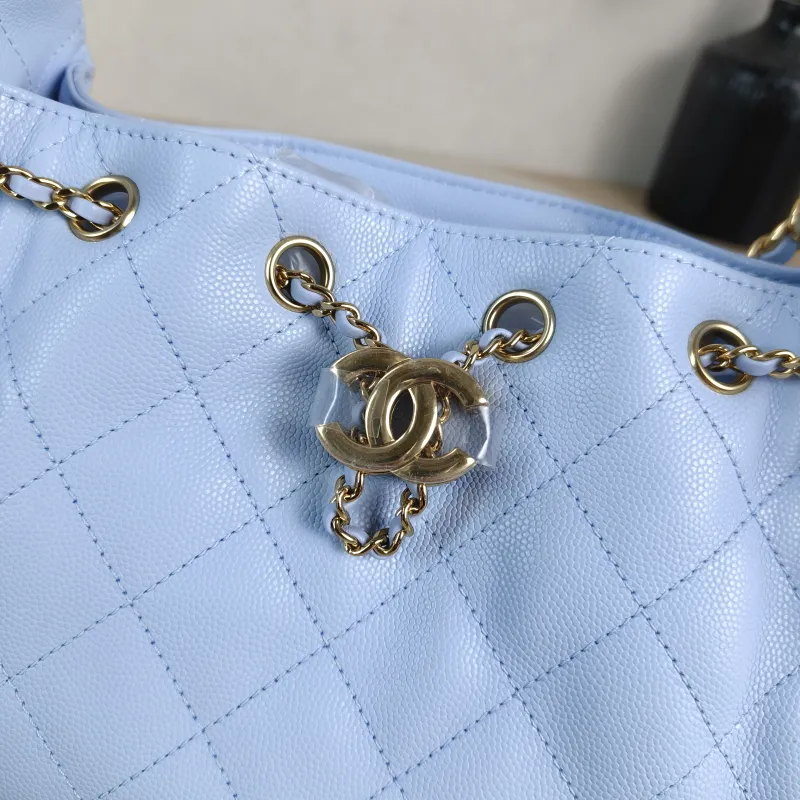 Chanel Crossbody Bag 25Bag Blue Grained Calfskin Mini 22 × 12.5 × 20 cm — detail view 1 of 13