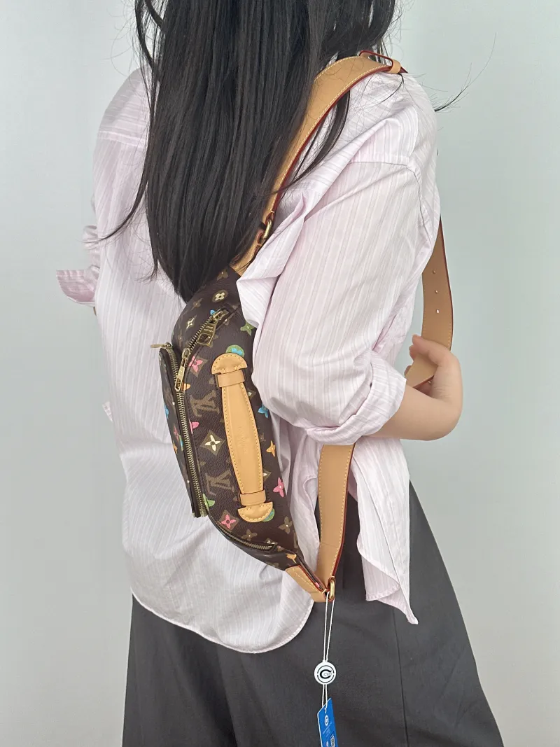 Louis Vuitton Belt Bag Rush Belt Bag Tyler PVC One Size 30 × 8 × 15 cm — on-model view 1 of 2