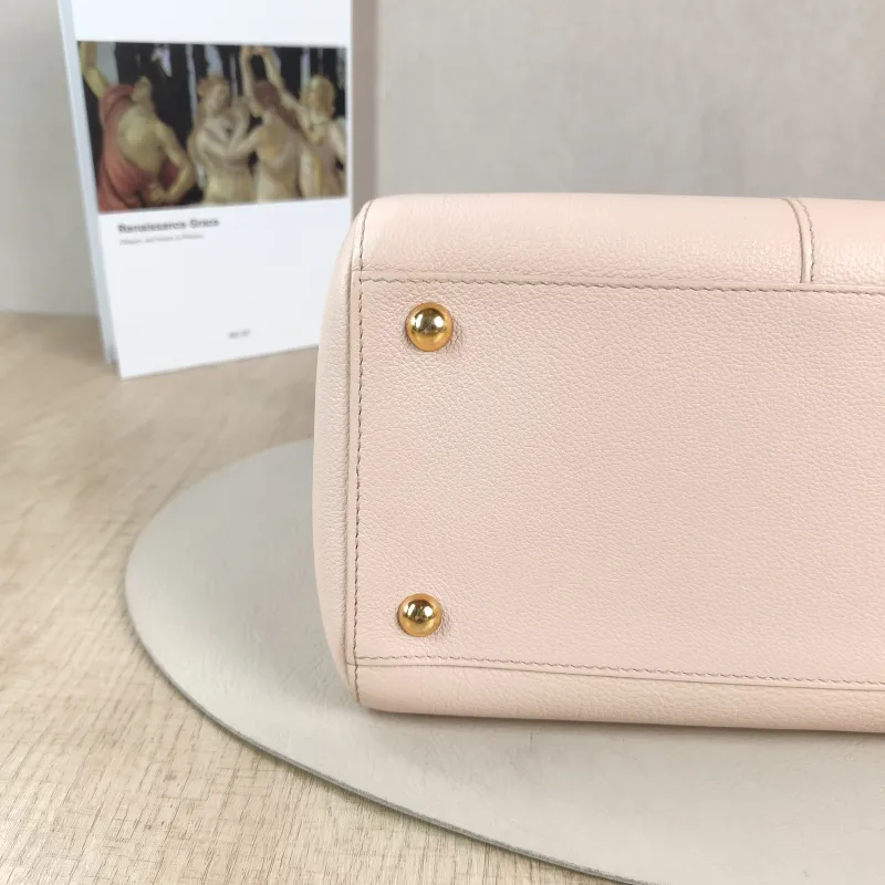 DELVAUX Top Handle Bag Brillant Pink Calfskin Medium29 × 15 × 22 cm — detail view 6 of 13