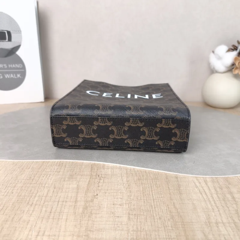 CELINE Crossbody Bag CABAS Mini Monogram PVC Mini 17 × 4 × 20.5 cm — cover view 5 of 5