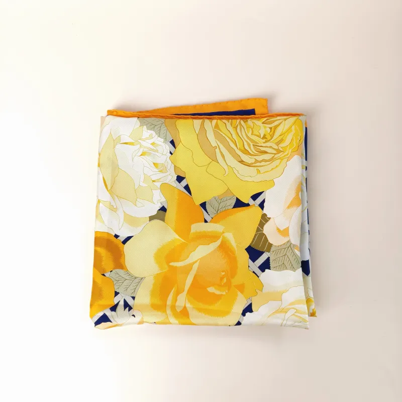 Hermès Colorblock Silk One Size 90*90 — cover view 4 of 6