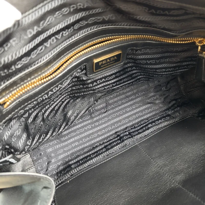 PRADA Shoulder Bag Shoulder Bag Black Nylon One Size 35 × 9 × 20 cm — detail view 8 of 11