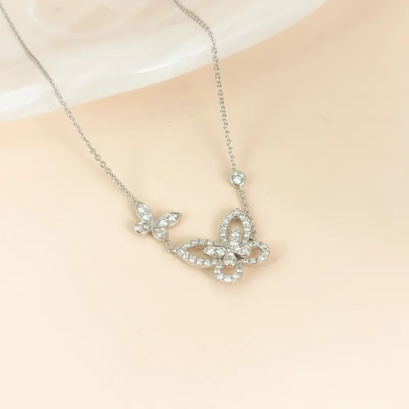GRAFF Necklace Collection Necklace White Gold 18KW hite Gold Diamond One Size 45cm — cover view 11 of 12