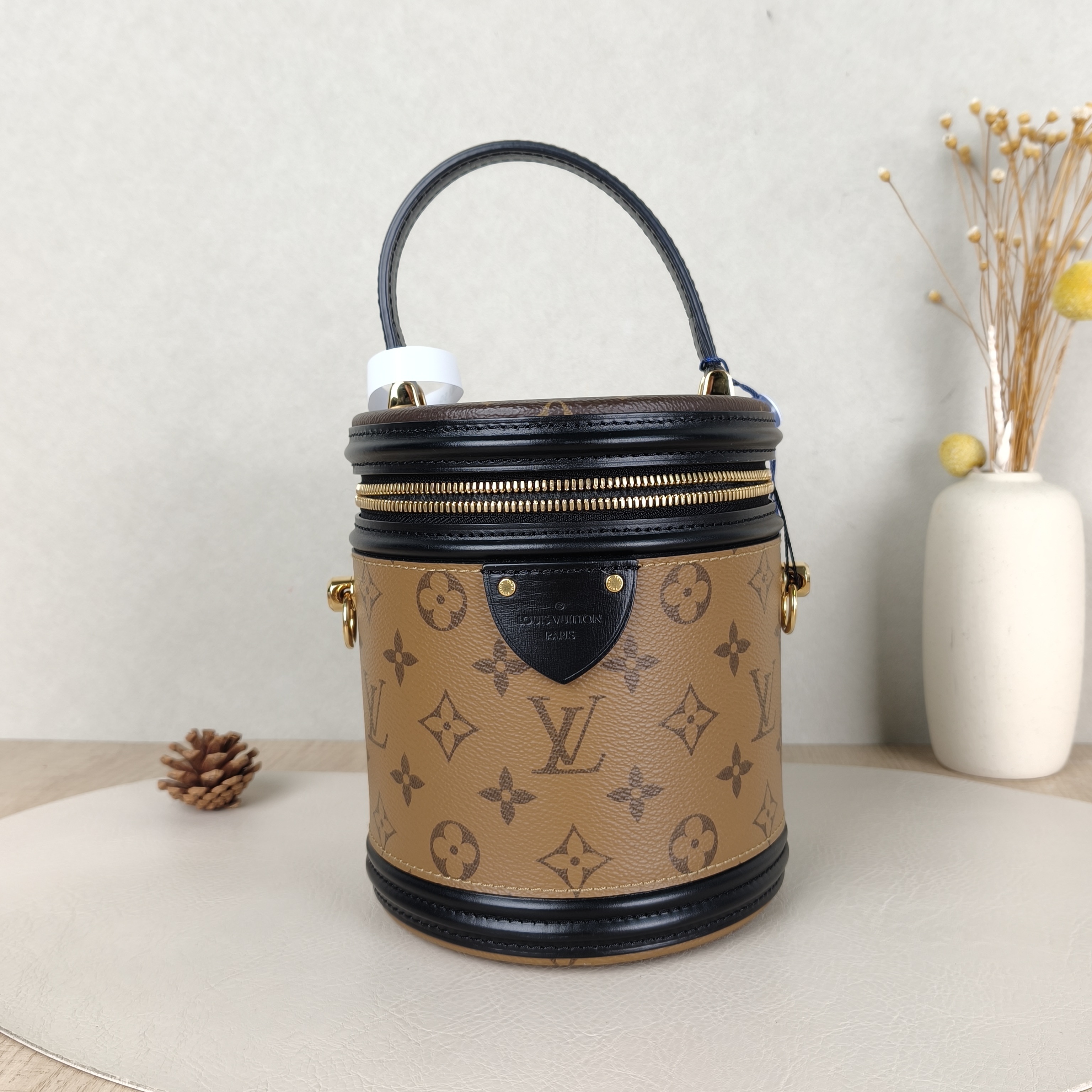 Louis Vuitton Crossbody Bag Cannes Monogram PVC Small15 × 15 × 17 cm