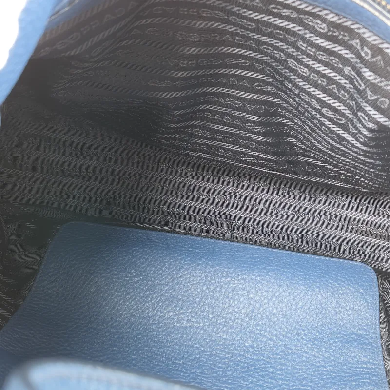 PRADA Shoulder Bag Hobo Vintage Shoulder Bag Navy Calfskin One Size35 × 9 × 36 cm — detail view 2 of 9